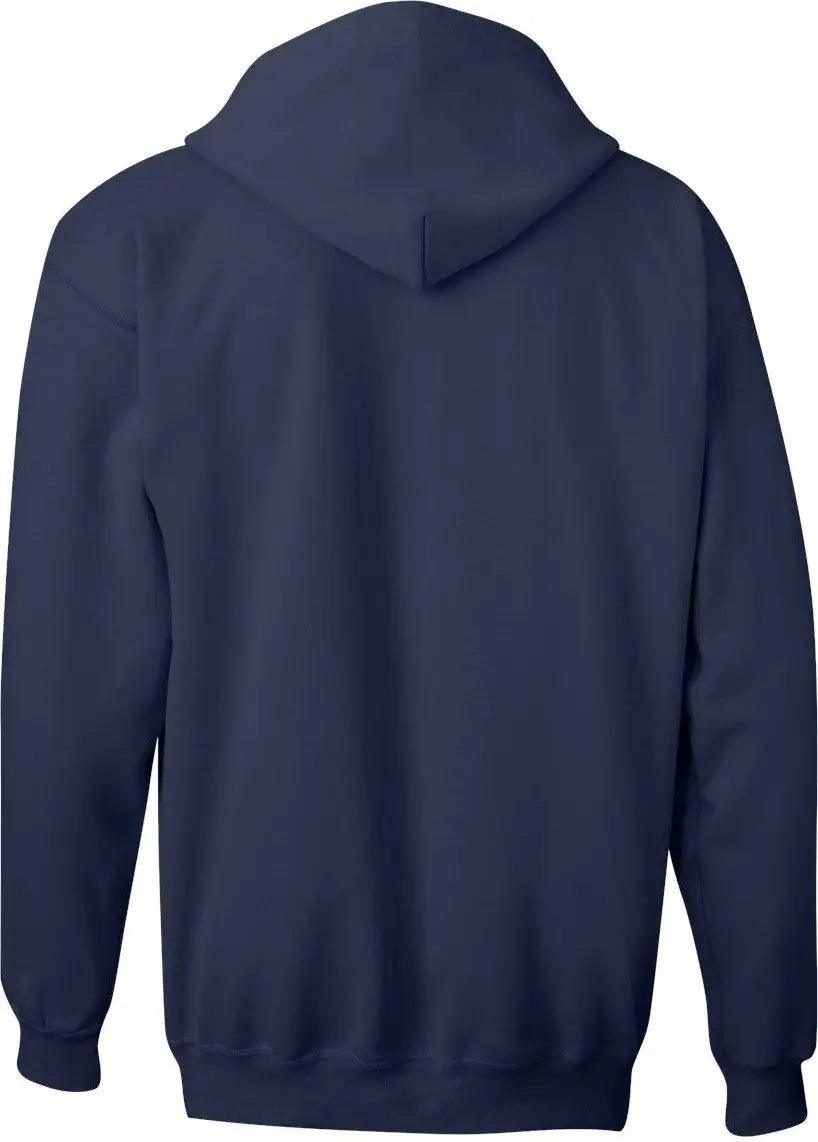 Hanes F280 Ultimate Cottonâ Full-zip Hooded Sweatshirt - Navy