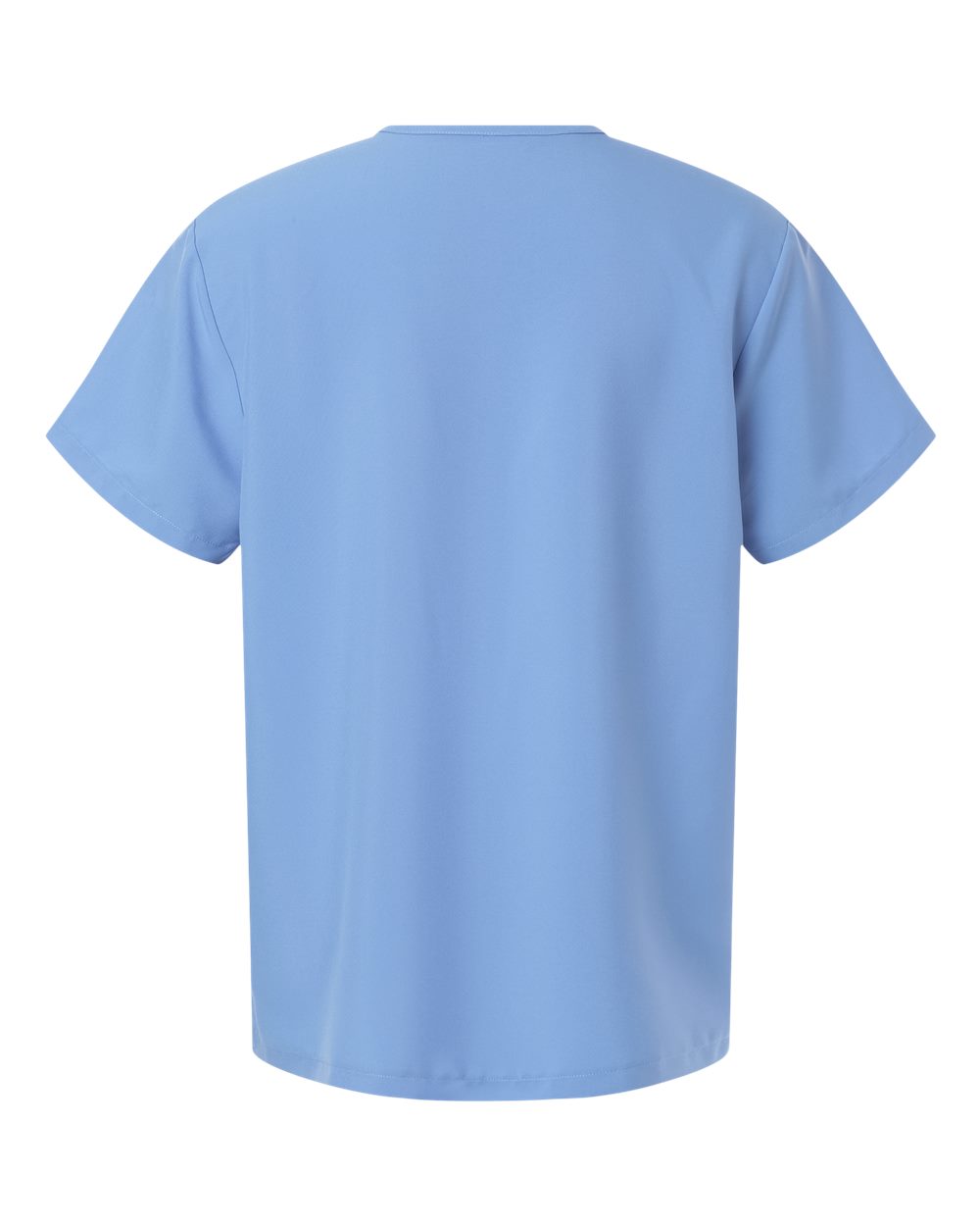 Hanes Hmb000 Men’s V-neck Pocket Scrub Top - Ceil Blue