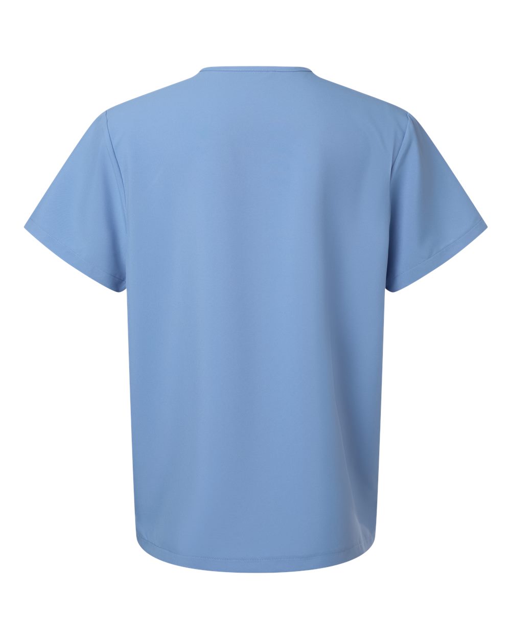 Hanes Hmb002 Men’s V-neck 3 Pocket Scrub Top - Ceil Blue