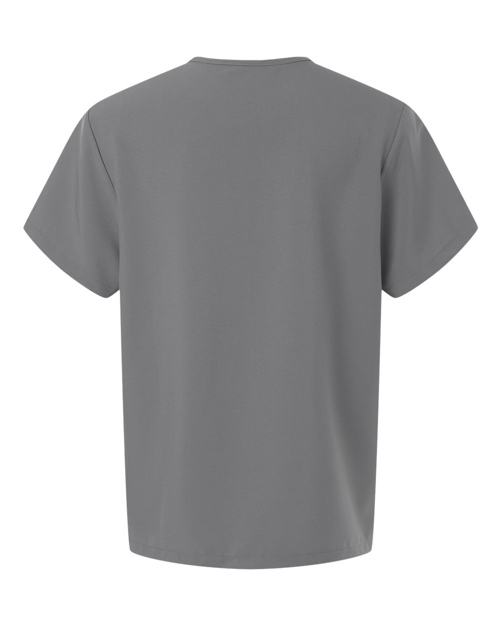 Hanes Hmb002 Men’s V-neck 3 Pocket Scrub Top - Grey