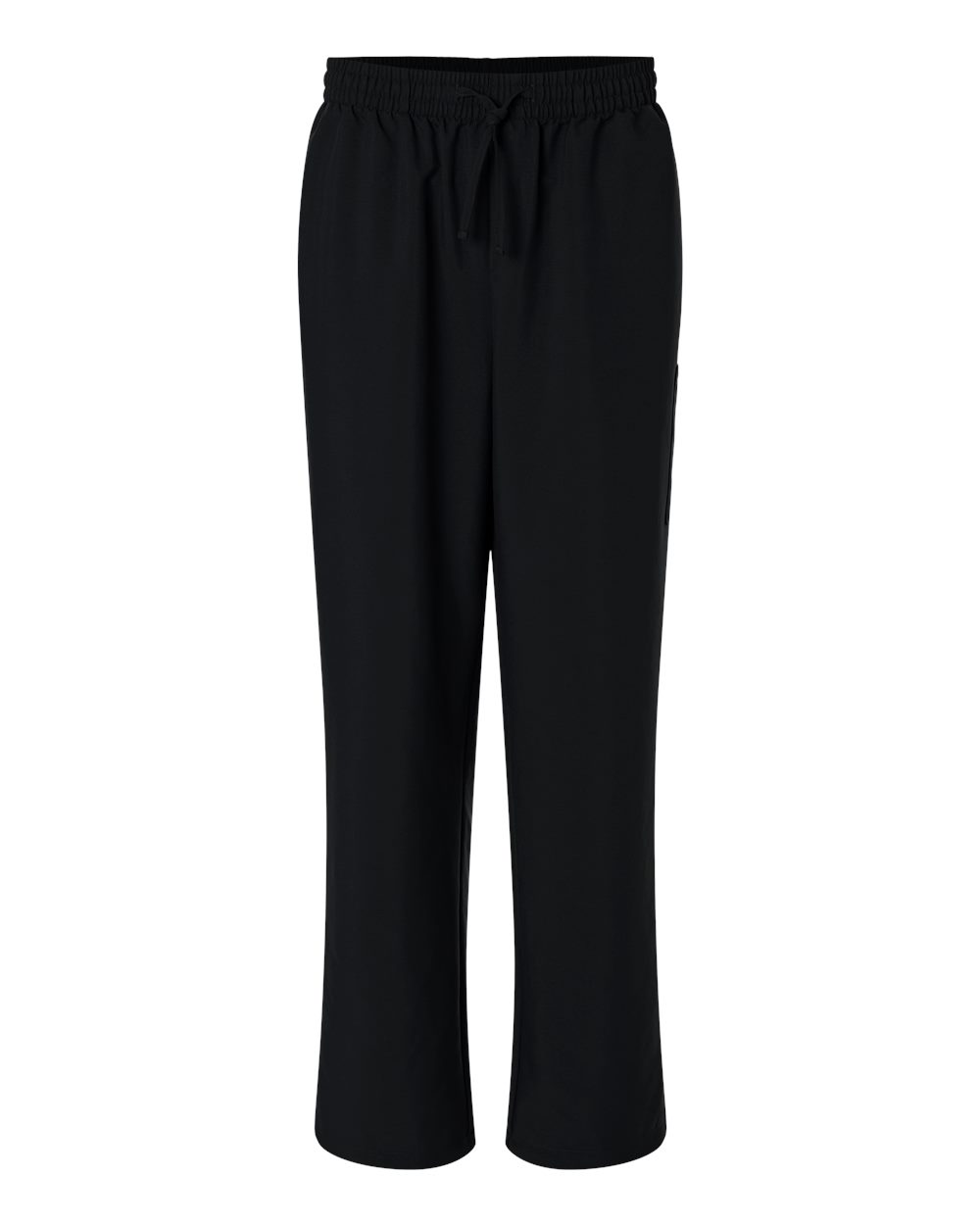 Hanes Hmb003 Men’s Scrub Open Leg Pants - Black