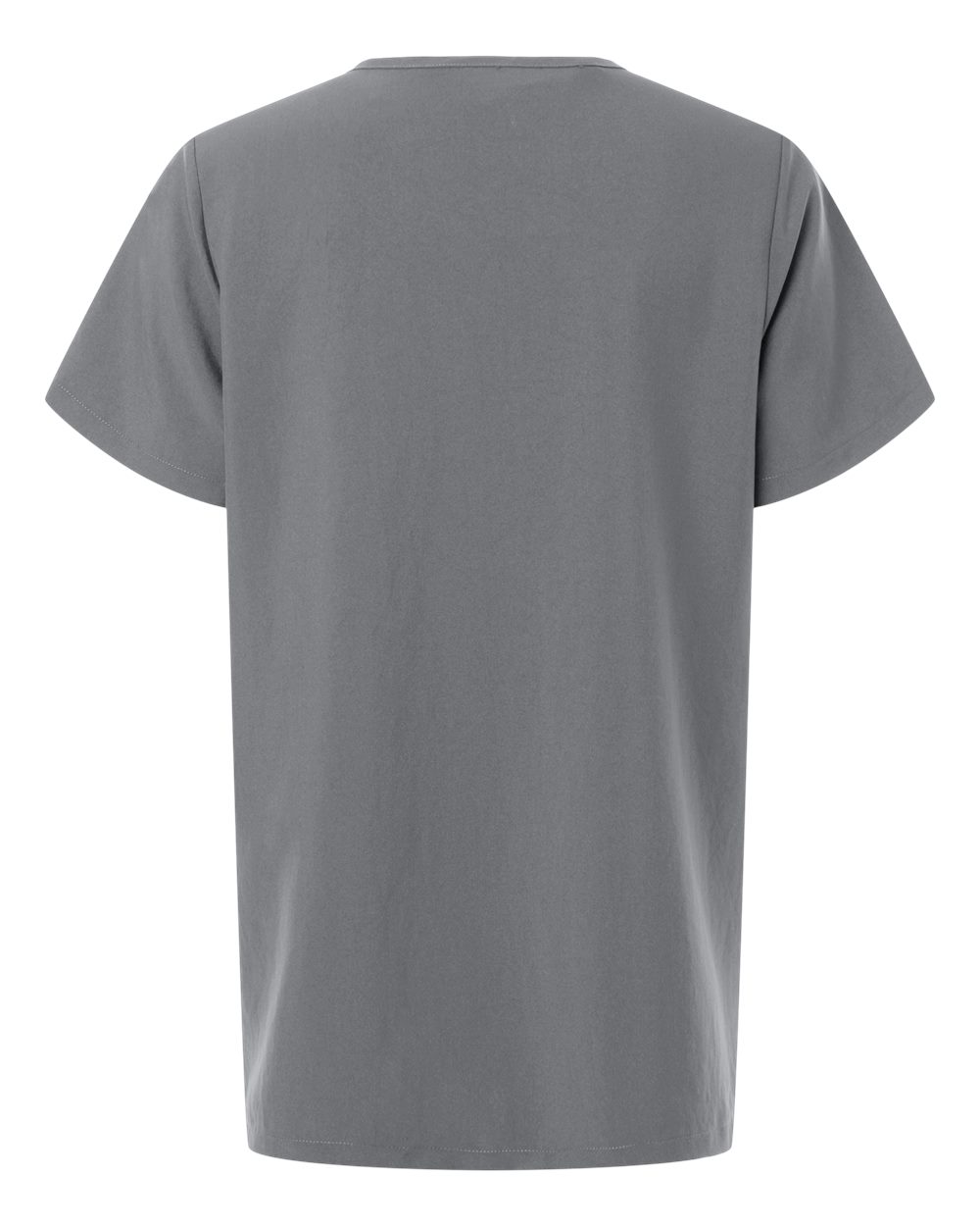 Hanes Hsb000 Women’s V-neck 1 Pocket Scrub Top - Grey