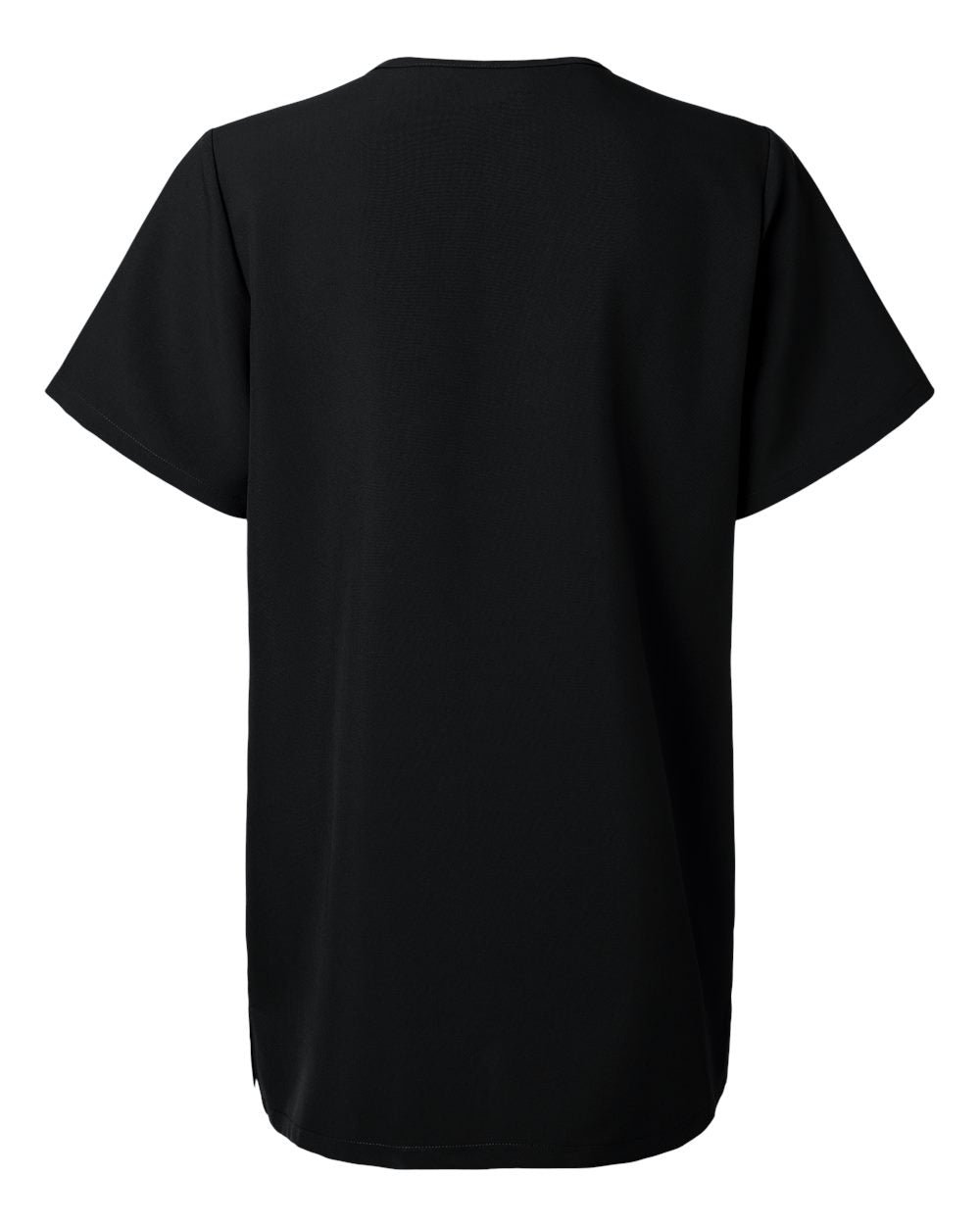 Hanes Hsb002 Women’s V-neck 3 Pocket Scrub Top - Black