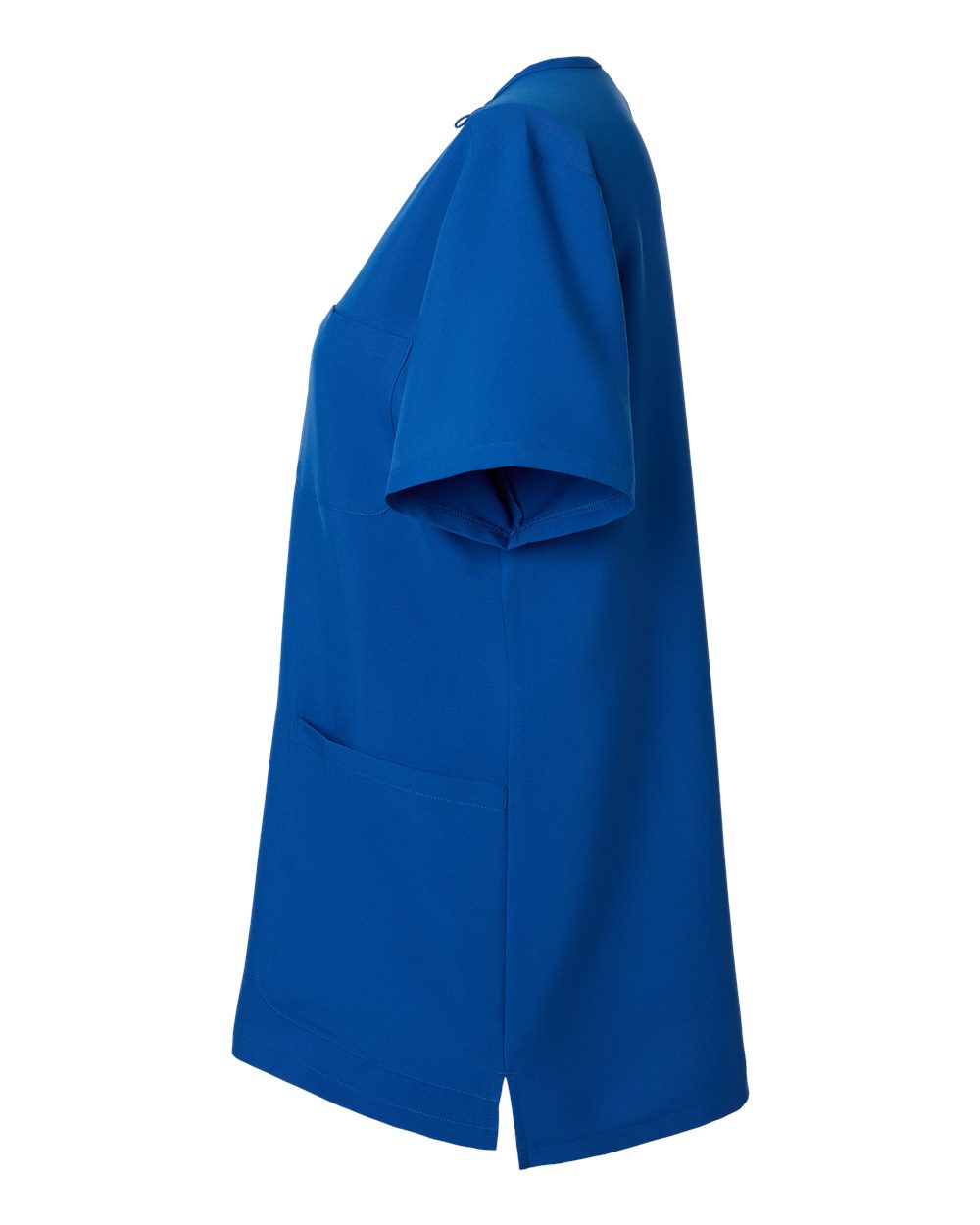 Hanes Hsb002 Women’s V-neck 3 Pocket Scrub Top - Royal Blue