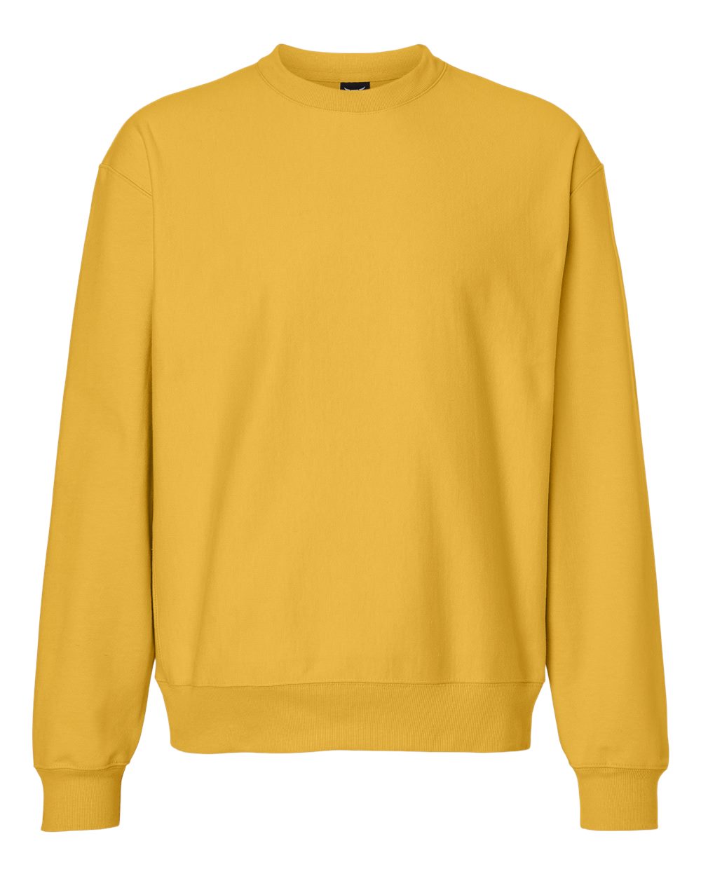 Hanes Og600 Men’s Beefy Sweats Premium Heavyweight Crewneck Sweatshirt - Royal Gold