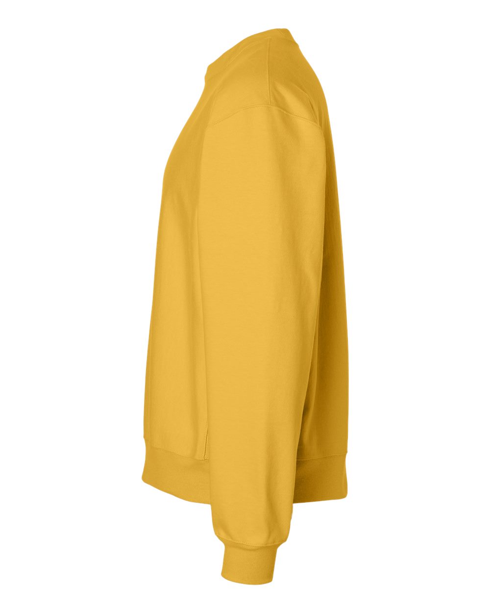 Hanes Og600 Men’s Beefy Sweats Premium Heavyweight Crewneck Sweatshirt - Royal Gold