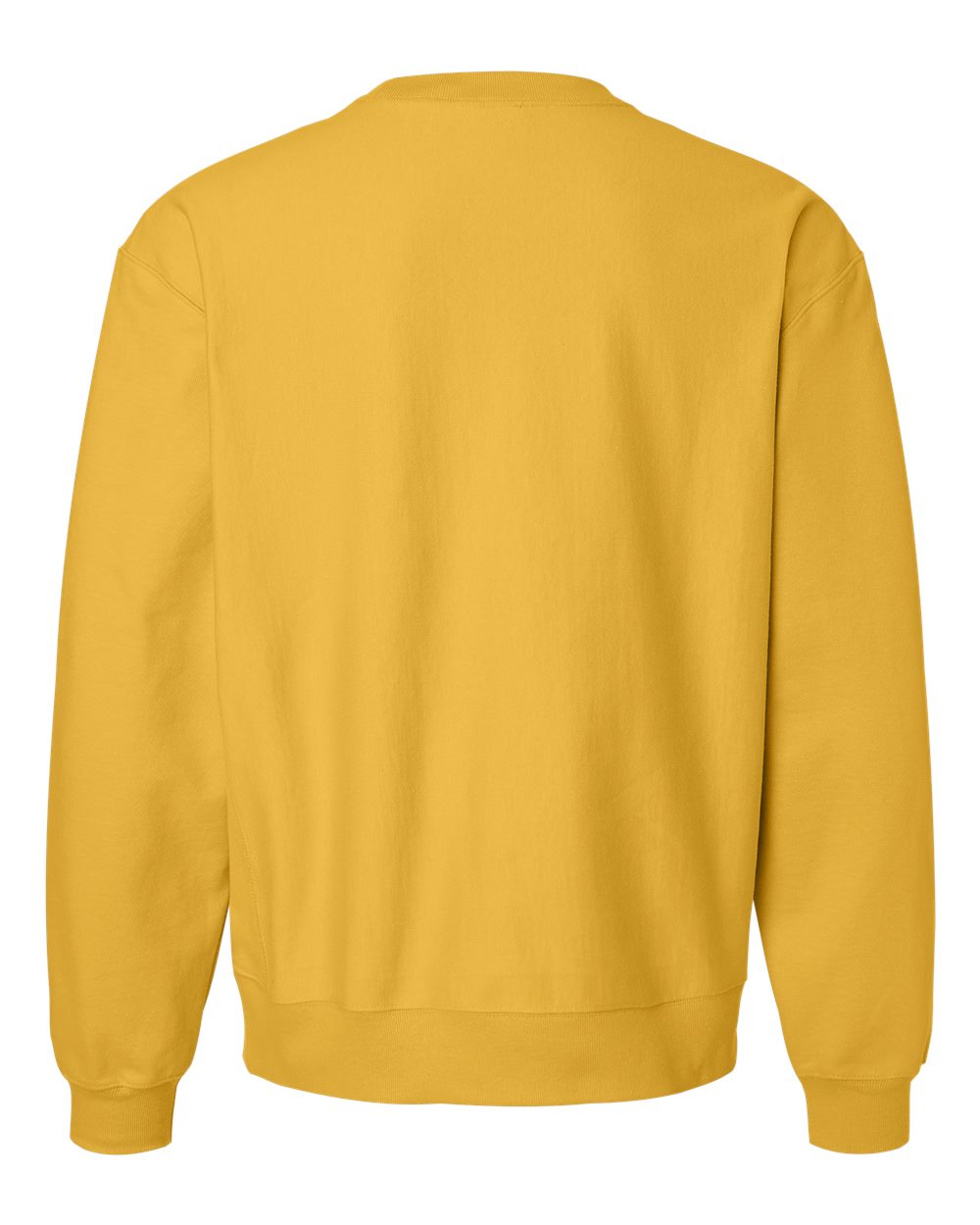Hanes Og600 Men’s Beefy Sweats Premium Heavyweight Crewneck Sweatshirt - Royal Gold