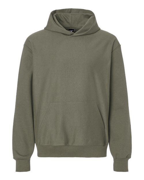 Hanes Og700 Men’s Beefy Sweats Premium Heavyweight Hooded Sweatshirt - Fatigue Green