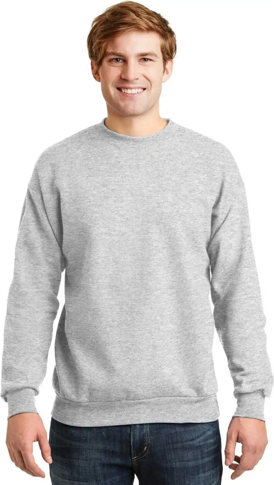 Hanes P160 Ecosmart Crewneck Sweatshirt - Ash