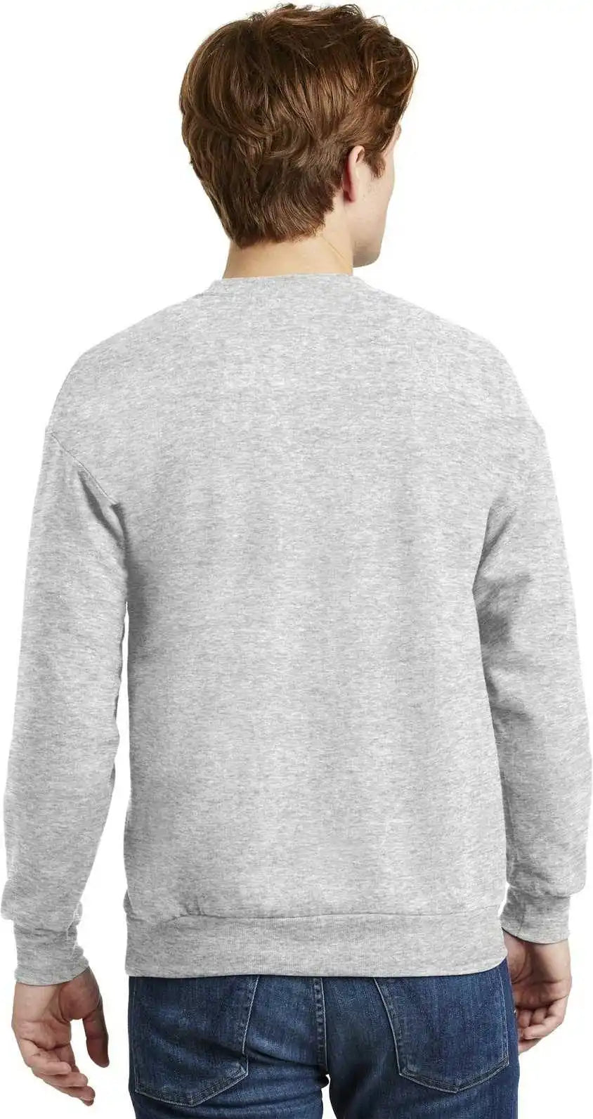 Hanes P160 Ecosmart Crewneck Sweatshirt - Ash