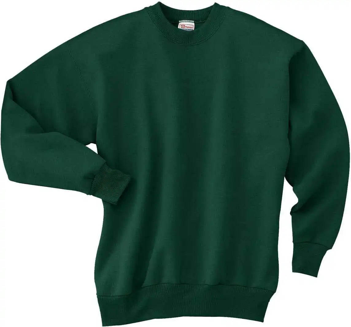 Hanes P160 Ecosmart Crewneck Sweatshirt Deep Forest