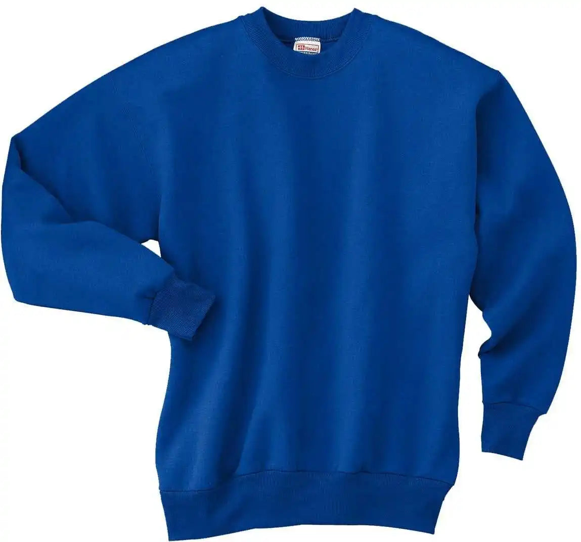 Hanes P160 Ecosmart Crewneck Sweatshirt Deep Royal