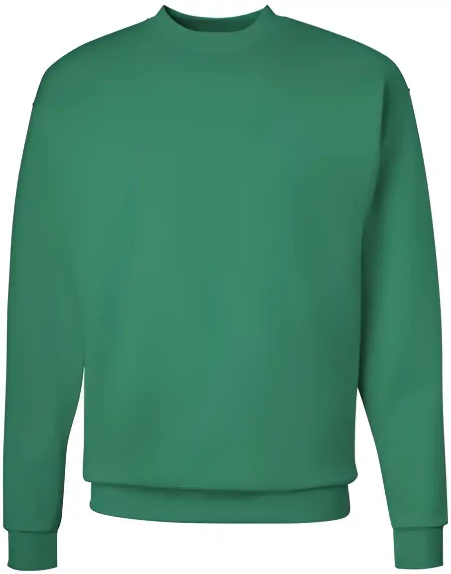 Hanes P160 Ecosmart Crewneck Sweatshirt Kelly Green