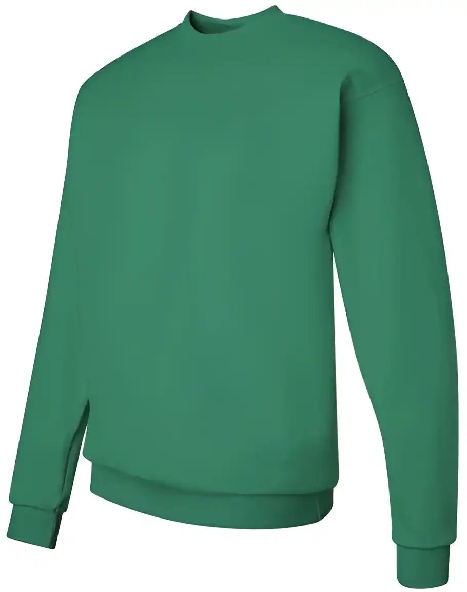 Hanes P160 Ecosmart Crewneck Sweatshirt Kelly Green