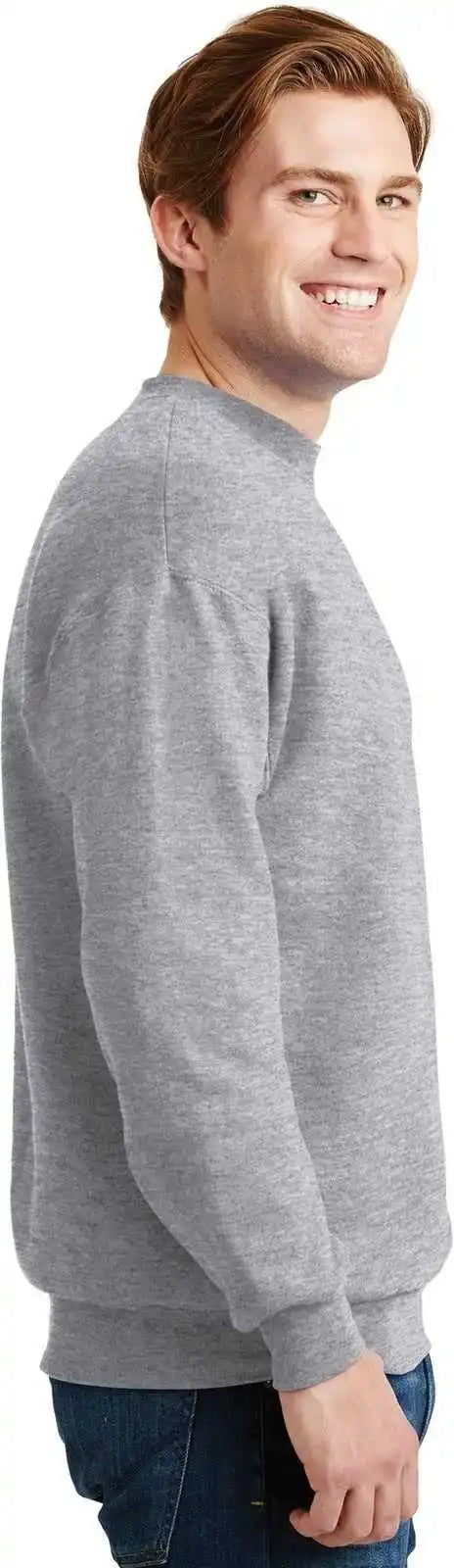Hanes P160 Ecosmart Crewneck Sweatshirt - Light Steel