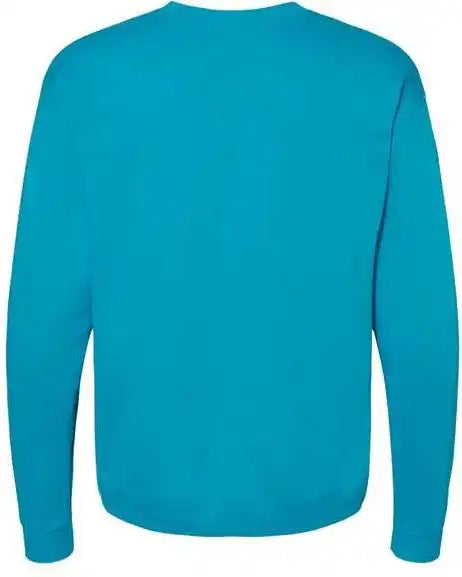 Hanes P160 Ecosmart Crewneck Sweatshirt Teal