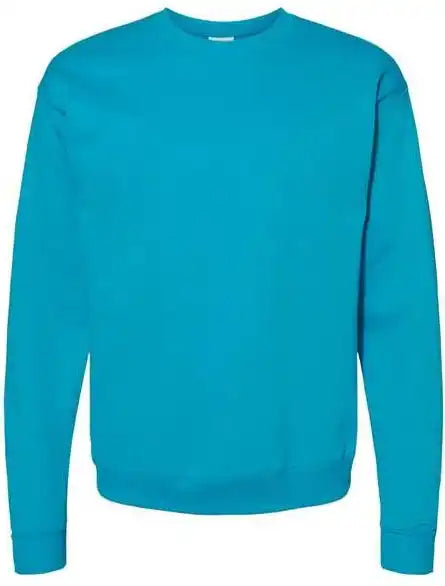 Hanes P160 Ecosmart Crewneck Sweatshirt Teal