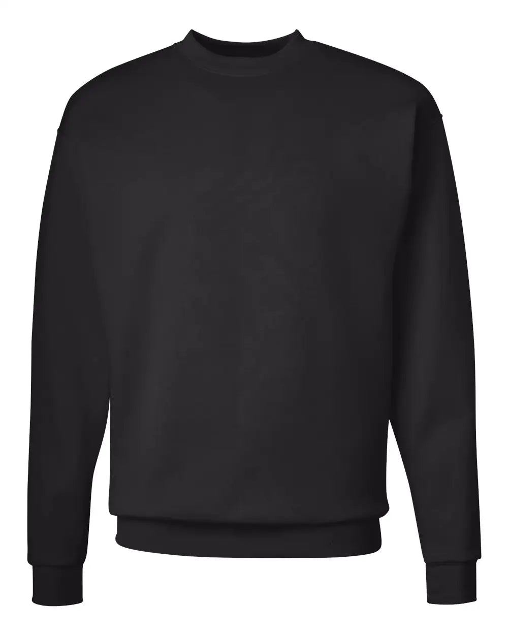 Hanes P160 Ecosmart® Crewneck Sweatshirt - Black - s