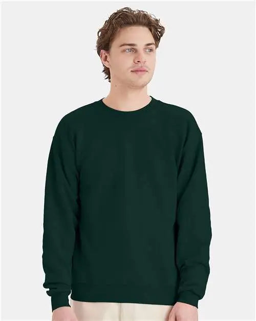 Hanes P160 Ecosmart® Crewneck Sweatshirt - Deep Forest