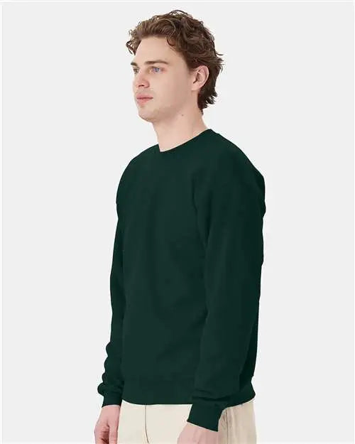 Hanes P160 Ecosmart® Crewneck Sweatshirt - Deep Forest