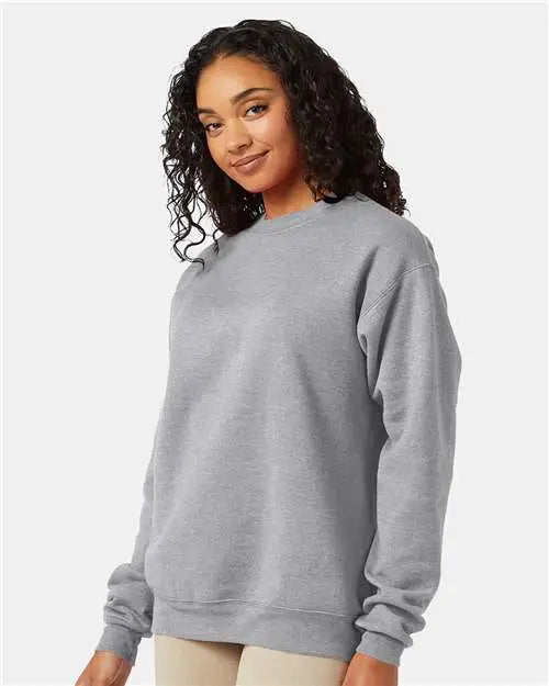 Hanes P160 Ecosmart® Crewneck Sweatshirt - Light Steel