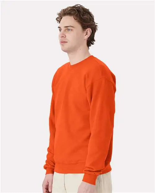 Hanes P160 Ecosmart® Crewneck Sweatshirt - Orange
