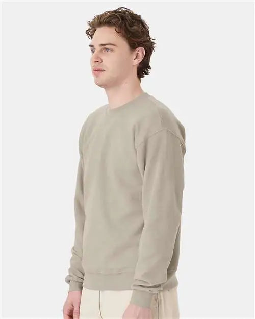 Hanes P160 Ecosmart® Crewneck Sweatshirt - Sand