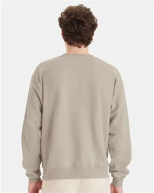 Hanes P160 Ecosmart® Crewneck Sweatshirt - Sand