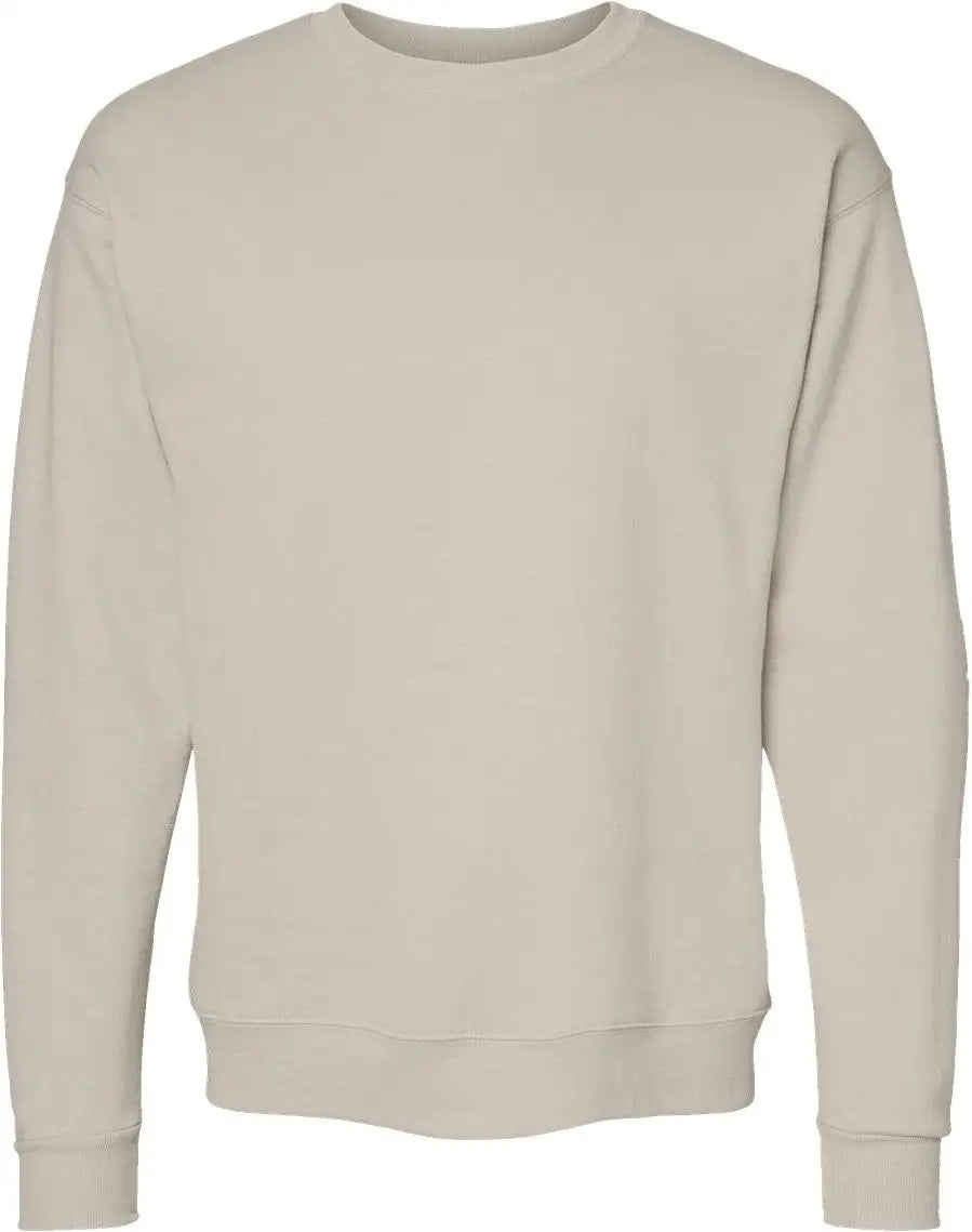 Hanes P160 Ecosmart® Crewneck Sweatshirt - Sand - s