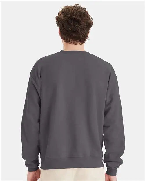 Hanes P160 Ecosmart® Crewneck Sweatshirt - Smoke Grey