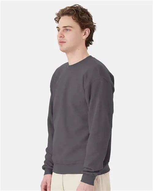 Hanes P160 Ecosmart® Crewneck Sweatshirt - Smoke Grey