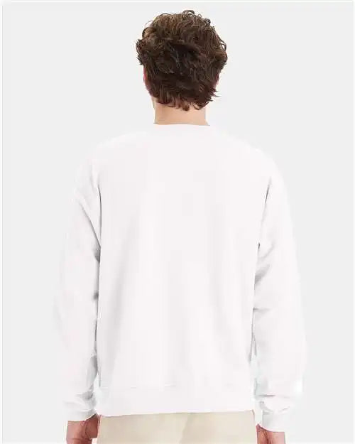 Hanes P160 Ecosmart® Crewneck Sweatshirt - White
