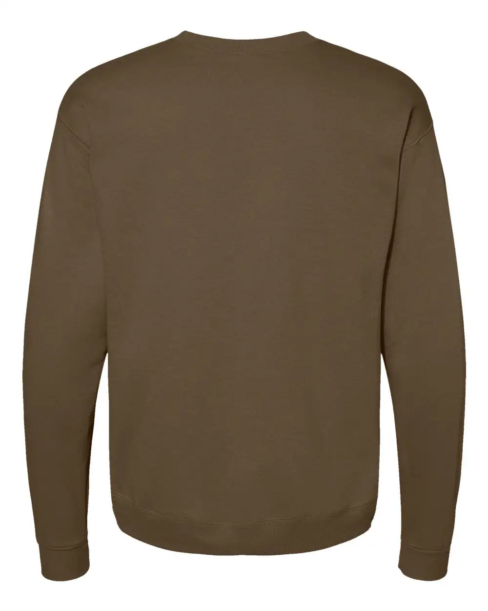 Hanes P160 Ecosmartâ Crewneck Sweatshirt - Army Brown