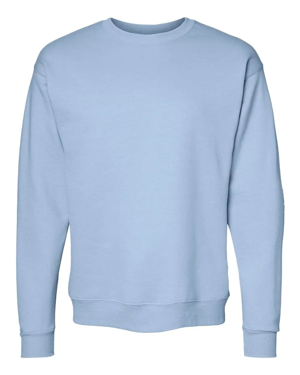 Hanes P160 Ecosmartâ Crewneck Sweatshirt - Light Blue