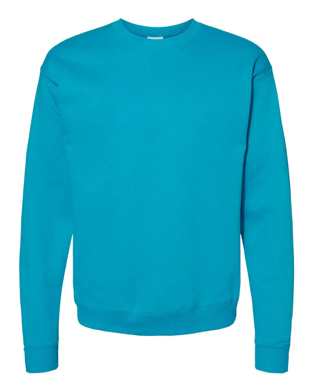 Hanes P160 Ecosmartâ Crewneck Sweatshirt - Teal