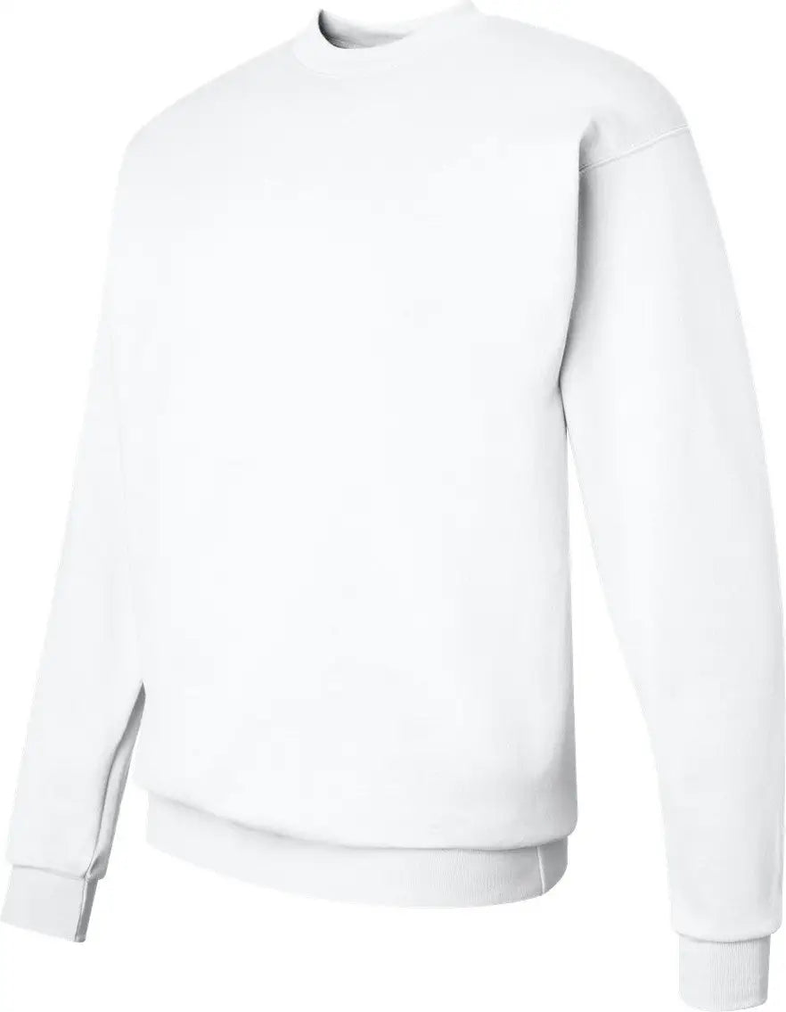 Hanes P160 Ecosmartâ Crewneck Sweatshirt - White