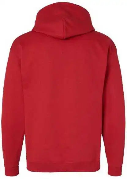 Hanes P170 Ecosmart Hooded Sweatshirt Athletic Crimson