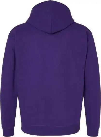 Hanes P170 Ecosmart Hooded Sweatshirt Athletic Purple