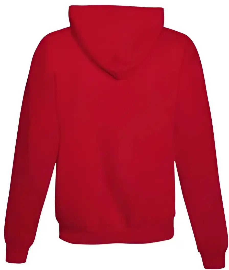 Hanes P170 Ecosmart Hooded Sweatshirt - Athletic Red