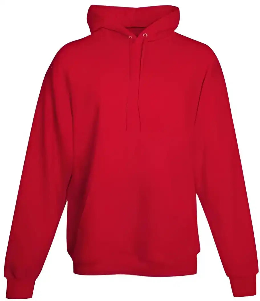 Hanes P170 Ecosmart Hooded Sweatshirt - Athletic Red