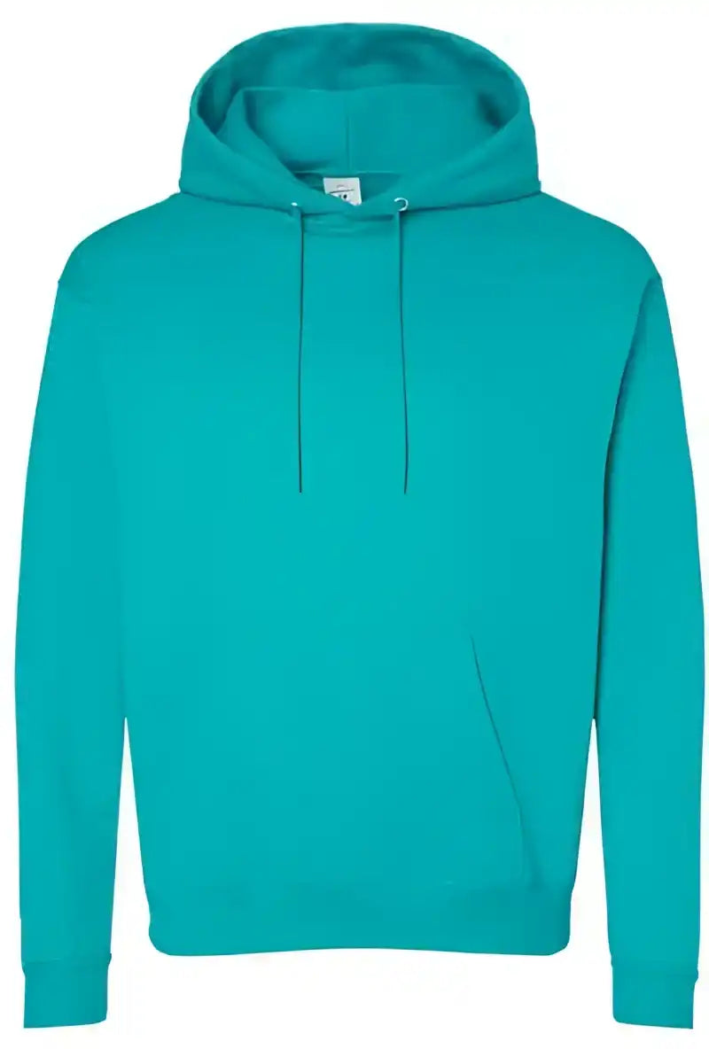 Hanes P170 Ecosmart Hooded Sweatshirt Athletic Teal