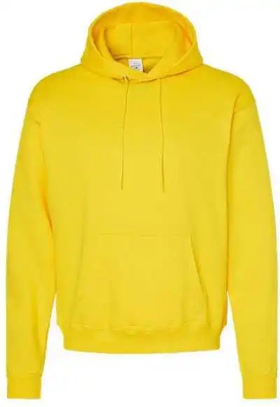 Hanes P170 Ecosmart Hooded Sweatshirt Athletic Yellow