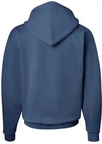 Hanes P170 Ecosmart Hooded Sweatshirt - Denim Blue
