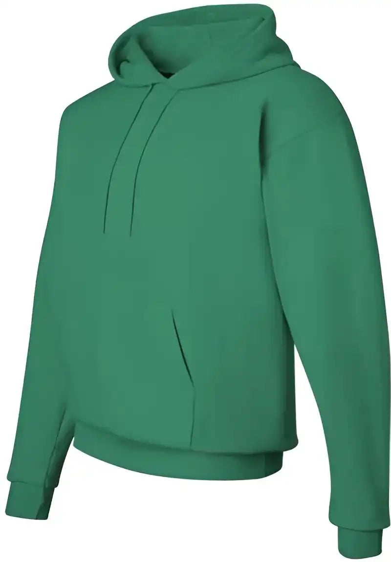 Hanes P170 Ecosmart Hooded Sweatshirt Kelly Green