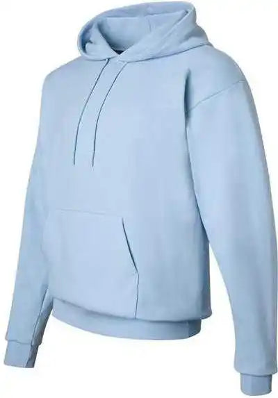 Hanes P170 Ecosmart Hooded Sweatshirt - Light Blue