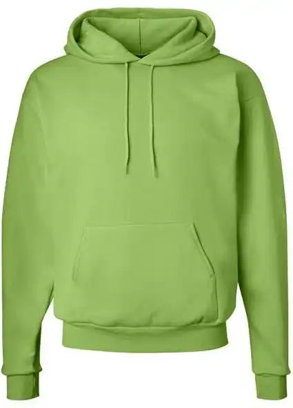 Hanes P170 Ecosmart Hooded Sweatshirt Lime