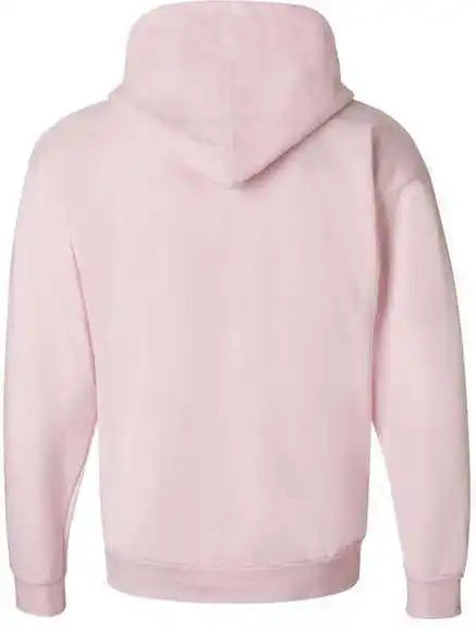 Hanes P170 Ecosmart Hooded Sweatshirt Pale Pink