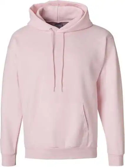 Hanes P170 Ecosmart Hooded Sweatshirt Pale Pink