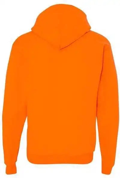 Hanes P170 Ecosmart Hooded Sweatshirt Safety Orange