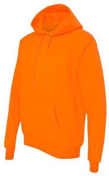 Hanes P170 Ecosmart Hooded Sweatshirt - Safety Orange